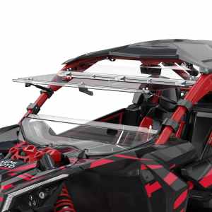 Scratch Resistant Flip Windshield for Can Am Maverick X3/ X3 Max