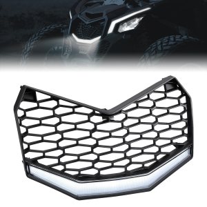 Front Bumper Mesh Grill For Can-Am Maverick X3